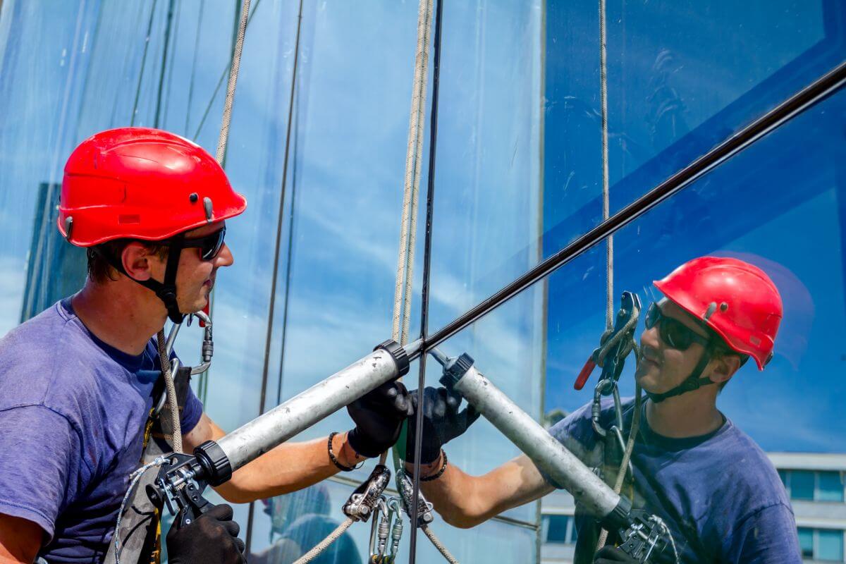 commercial caulking wide